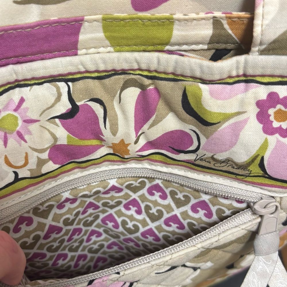Vera Bradley Quilted Laptop Travel Tote in Portobello Road - Picture 7 of 11